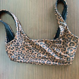Pacsun Cheetah bathing suit top